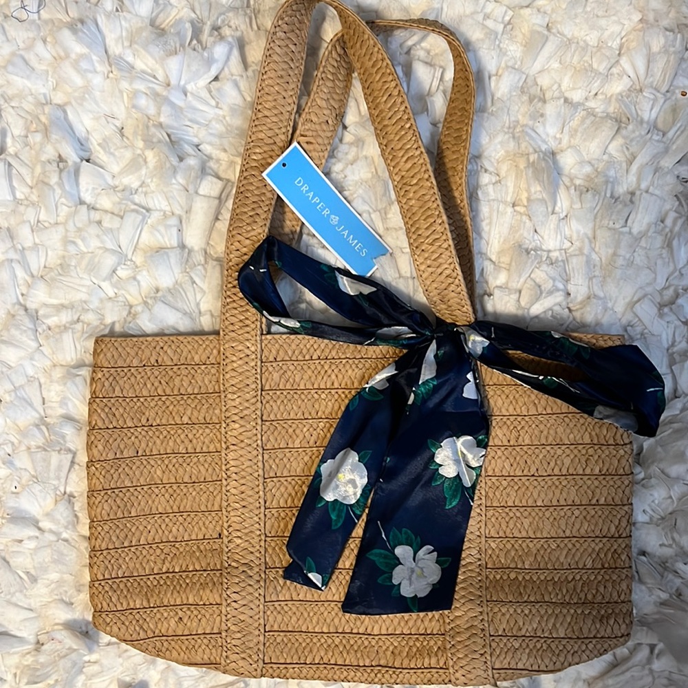 Draper James Straw Tote